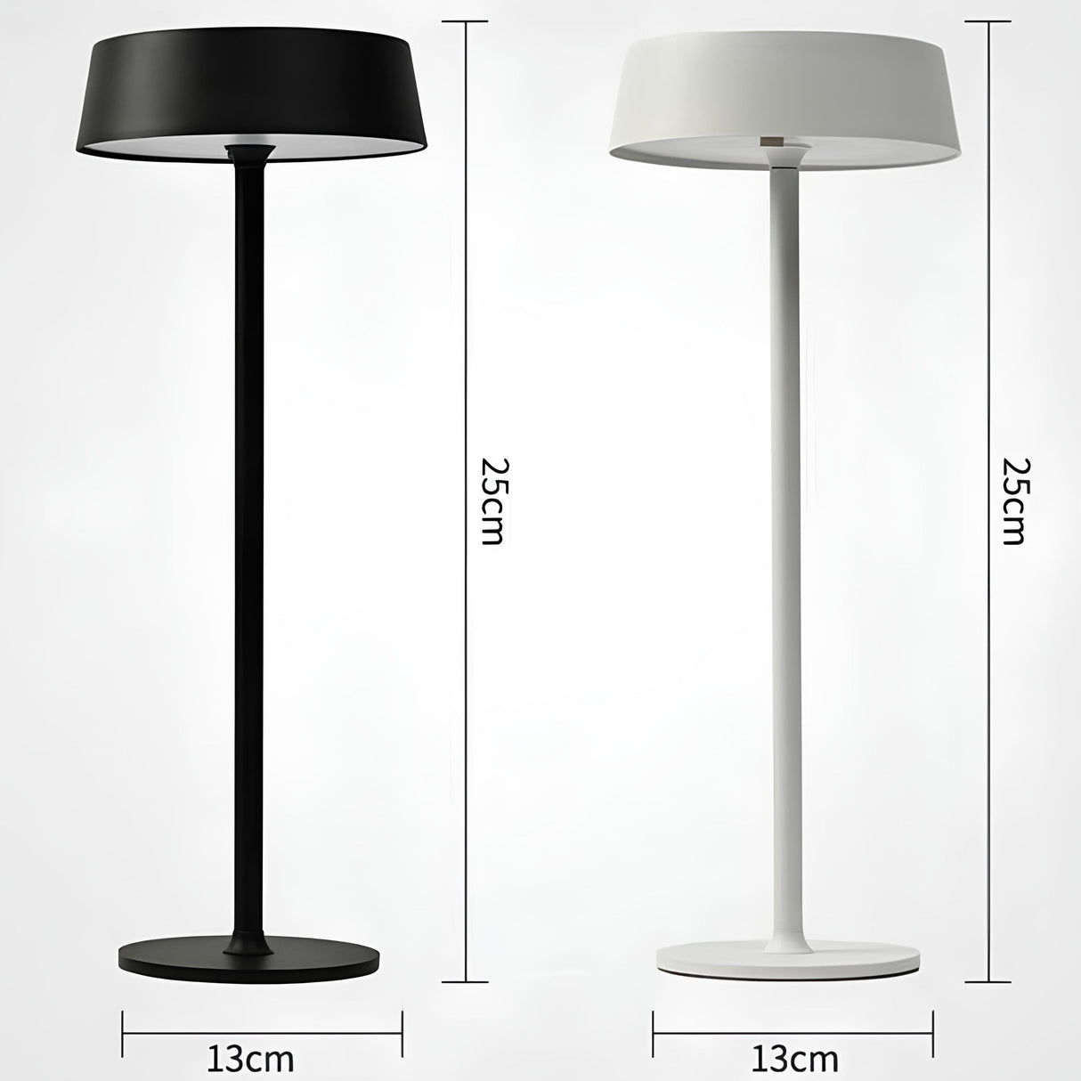 Modern Minimalist Uppladdningsbar Bordslampa Carvallo