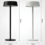 Modern Minimalist Uppladdningsbar Bordslampa Carvallo