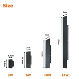 Modern Utomhus LED Vägglampa - Väggmonterad - Upp/Ned Belysning - IP65 Vattentålig - Aluminium - Svart/Vit Yta Carvallo