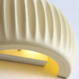 Modern Resin Vägglampa - Väggmonterad - Ambient Belysning - Fransk Beige - Idealiskt För Sovrum - Vardagsrum - Korridor - Trappa Carvallo