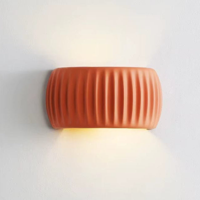 Modern Resin Vägglampa - Väggmonterad - Ambient Belysning - Fransk Beige - Idealiskt För Sovrum - Vardagsrum - Korridor - Trappa Carvallo