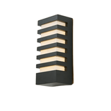 Modern vattentät LED utomhusvägglampa – 12W aluminium sconce för veranda och trädgård, energieffektiva utomhusvägglampor Carvallo