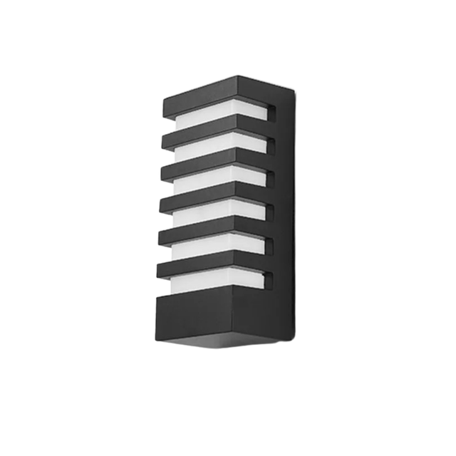 Modern vattentät LED utomhusvägglampa – 12W aluminium sconce för veranda och trädgård, energieffektiva utomhusvägglampor Carvallo