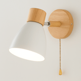 Modern Wood - Järn Vägglampa Carvallo