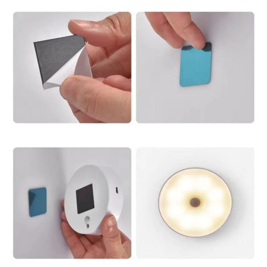 Rörelse Light - Uppladdningsbar Rörelse Sensor LED Ljus Carvallo