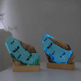 Naturinspirerad harts nattlampa Carvallo