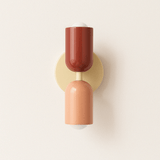 Nordisk Färgglad Sängbord Dubbel Ljus Källa Vägglampa Carvallo