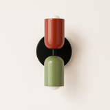 Nordisk Färgglad Sängbord Dubbel Ljus Källa Vägglampa Carvallo