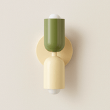 Nordisk Färgglad Sängbord Dubbel Ljus Källa Vägglampa Carvallo