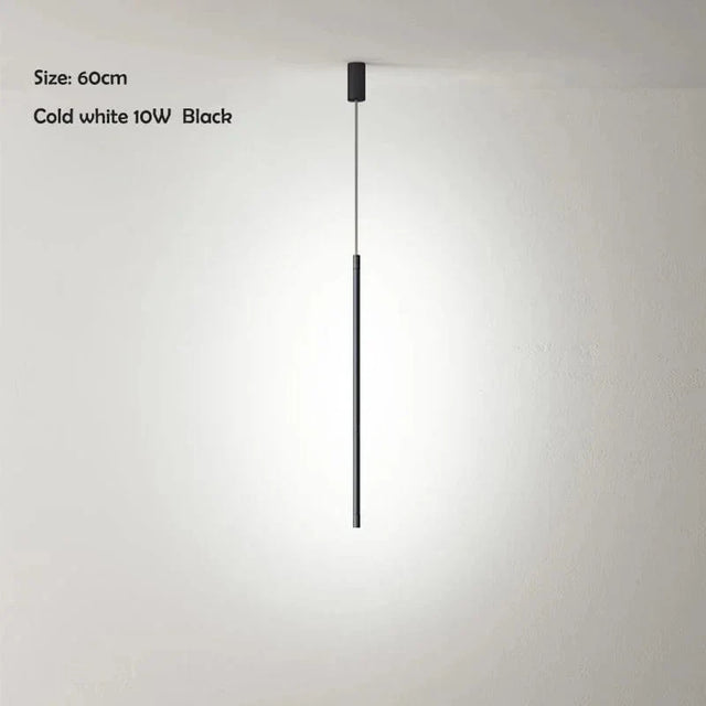 Nordisk LED Lång Hängande Krona för Vardagsrum och Sovrum – Stilren Vägg- och Golvbelysning Carvallo