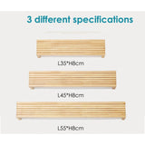 Nordisk LED Trä Väggsconces - Upp och Ner Inomhus Vägglampor för Sovrum, Vardagsrum och Badrum - Energibesparande Belysning Carvallo