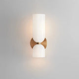 Nordic Minimalist Glasvägglampa - Väggmonterad - E14 LED Ingår - Elektropolerad Koppar - Inomhusbruk - Finns i Mörkgrå, Vit, Blå Carvallo