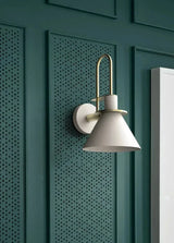 Nordisk Vägglampa med 350° Rotation och Vridomkopplare för Sängkammare och Hallbelysning - Fast installerad Vägglampa Carvallo