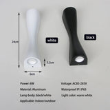 Utomhus LED Vägglampa - Väggmonterad - IP65 Vattentålig - Modern Aluminiumdesign - Idealisk för Veranda och Gårdar Carvallo
