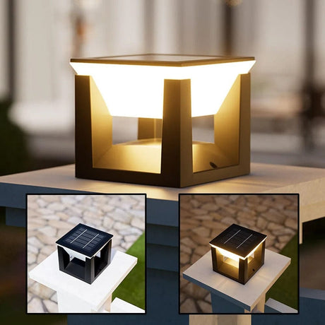Utomhus Solcellsdriven Modern Trädgårdslampa Carvallo