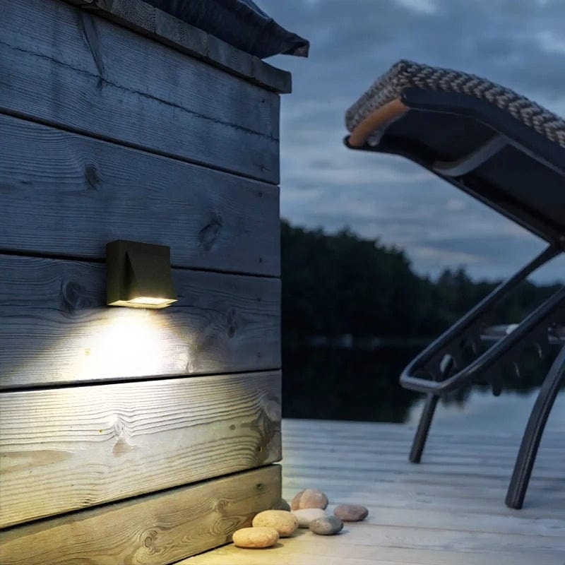 Utomhus Vattentät LED Vägglampa – Modern Aluminium Sconces för Trädgård och Veranda, IP65 Vattentät, 5W och 10W Alternativ Carvallo