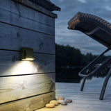 Utomhus Vattentät LED Vägglampa – Modern Aluminium Sconces för Trädgård och Veranda, IP65 Vattentät, 5W och 10W Alternativ Carvallo