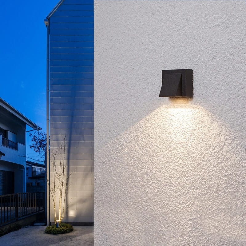 Utomhus Vattentät LED Vägglampa – Modern Aluminium Sconces för Trädgård och Veranda, IP65 Vattentät, 5W och 10W Alternativ Carvallo