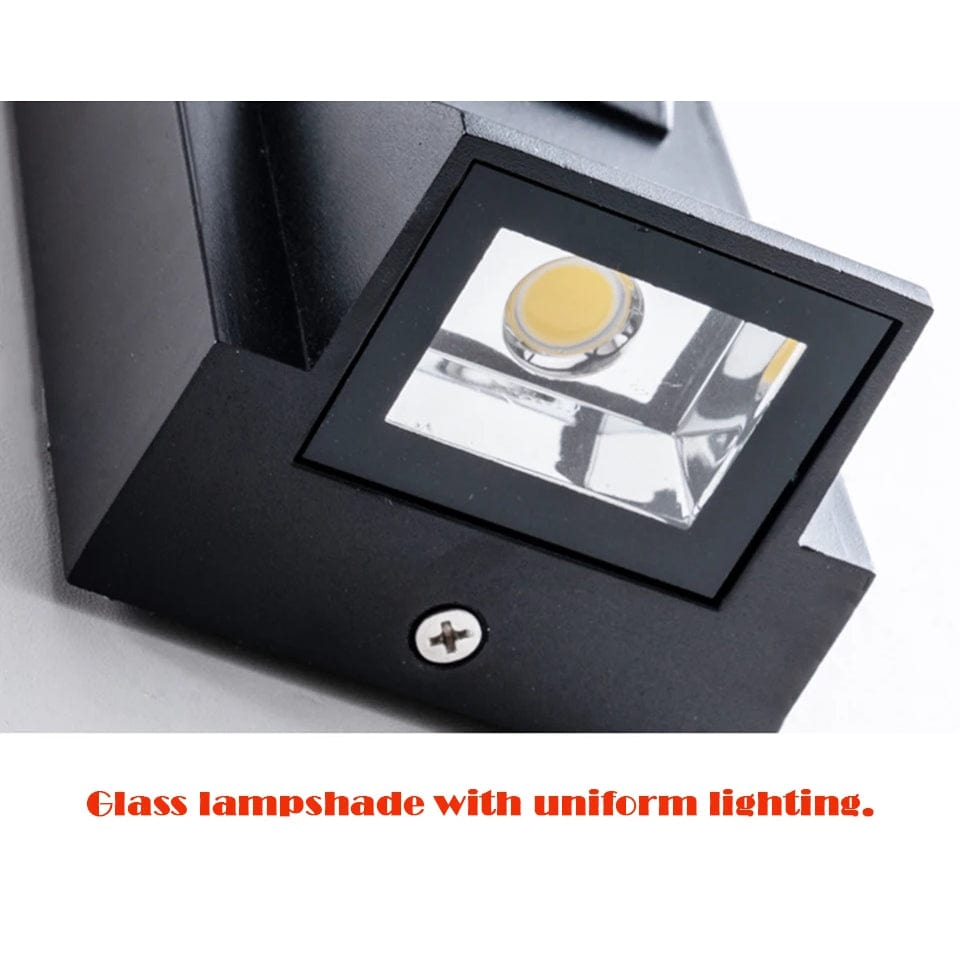 Utomhus Vattentät LED Vägglampa – Modern Aluminium Sconces för Trädgård och Veranda, IP65 Vattentät, 5W och 10W Alternativ Carvallo