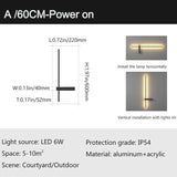 Utomhus Vattentät Vägglampa – IP54 Aluminium Sconce för Veranda och Uteplats, Mångsidig Vägglampa med Energibesparande LED Carvallo