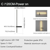 Utomhus Vattentät Vägglampa – IP54 Aluminium Sconce för Veranda och Uteplats, Mångsidig Vägglampa med Energibesparande LED Carvallo