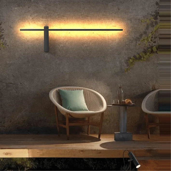 Utomhus Vattentät Vägglampa – IP54 Aluminium Sconce för Veranda och Uteplats, Mångsidig Vägglampa med Energibesparande LED Carvallo