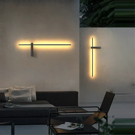 Utomhus Vattentät Vägglampa – IP54 Aluminium Sconce för Veranda och Uteplats, Mångsidig Vägglampa med Energibesparande LED Carvallo