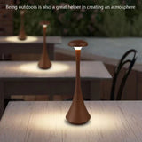 Bärbar midjeuppladdningsbar skrivbordslampa Carvallo