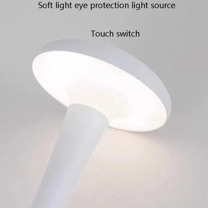 Bärbar midjeuppladdningsbar skrivbordslampa Carvallo