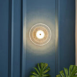 Postmodern glas vägglampa belysning för vardagsrum och gång – elegant vägglampafäste Carvallo