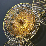 Postmodern glas vägglampa belysning för vardagsrum och gång – elegant vägglampafäste Carvallo