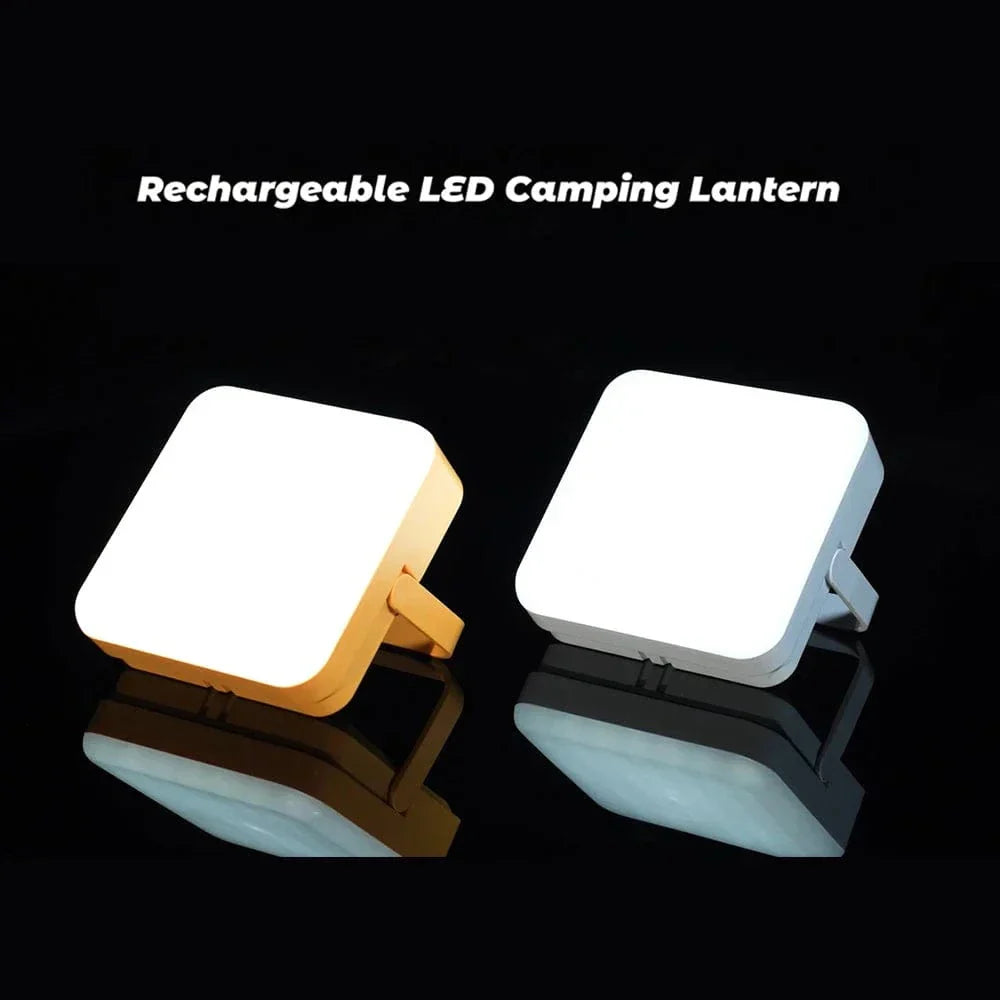 Uppladdningsbar LED Campinglampa med Power Bank – Dimbara Campinglampor för Utomhusäventyr Carvallo