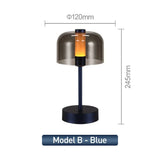 Uppladdningsbar LED-skrivbordslampa - Sladdlös - Modern Retro Design - Portabel - Touchaktivering - Ideal för inomhusbruk Carvallo