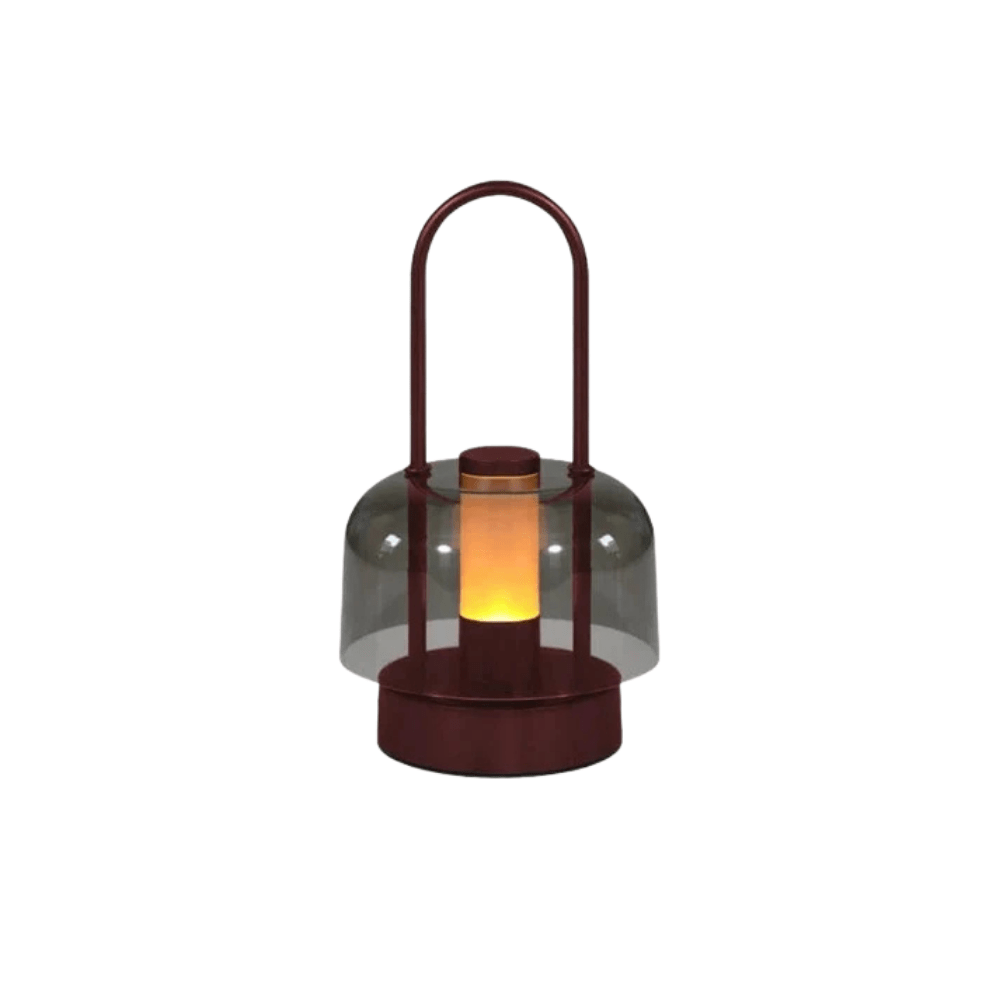 Uppladdningsbar LED-skrivbordslampa - Sladdlös - Modern Retro Design - Portabel - Touchaktivering - Ideal för inomhusbruk Carvallo