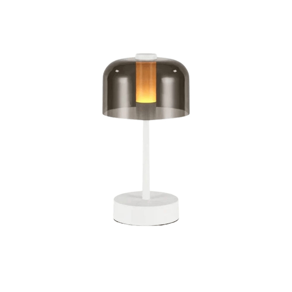 Uppladdningsbar LED-skrivbordslampa - Sladdlös - Modern Retro Design - Portabel - Touchaktivering - Ideal för inomhusbruk Carvallo