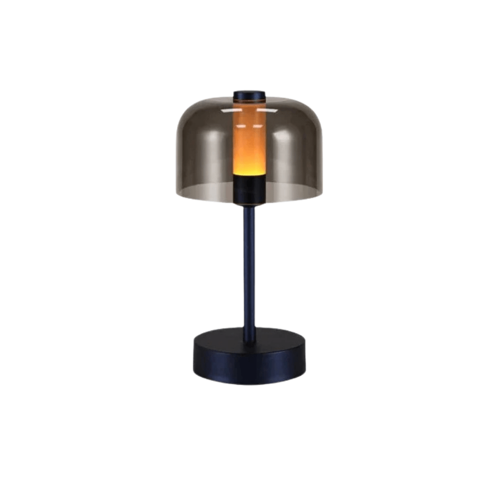 Uppladdningsbar LED-skrivbordslampa - Sladdlös - Modern Retro Design - Portabel - Touchaktivering - Ideal för inomhusbruk Carvallo