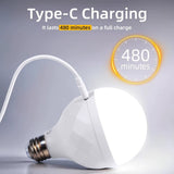 Uppladdningsbar LED-lampa med fjärrkontroll – Dimbar - Flerfärgad - Timerfunktion - 270° ljusvinkel - Bärbar design Carvallo