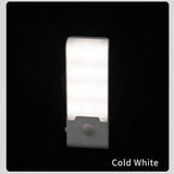 LED Rörelsesensor Nattlampa - Uppladdningsbar USB Typ-C - Kall & Varm Vit Carvallo