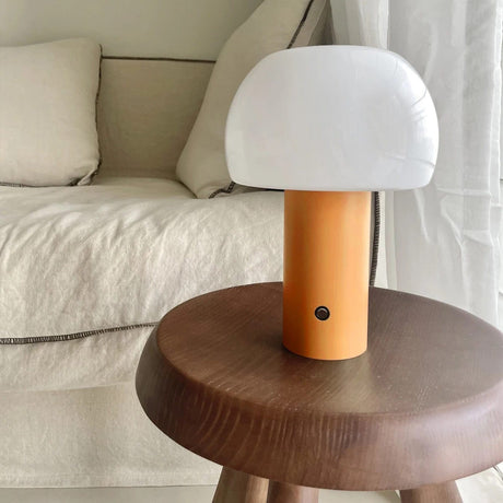 Uppladdningsbar LED-bordslampa - Sladdlös - Justerbar höjd - Flera färger - Inomhus/Utebruk - Hållbar järn och akryl Carvallo