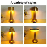 Laddningsbar LED Bordslampa – Sladdlös - Touch Dimming - Modern Design - 3 Färgtemperaturer - Bärbar För Inomhus/Uteanvändning Carvallo