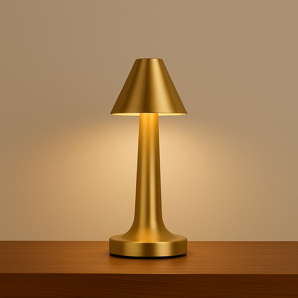 Laddningsbar LED Bordslampa – Sladdlös - Touch Dimming - Modern Design - 3 Färgtemperaturer - Bärbar För Inomhus/Uteanvändning Carvallo