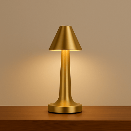 Laddningsbar LED Bordslampa – Sladdlös - Touch Dimming - Modern Design - 3 Färgtemperaturer - Bärbar För Inomhus/Uteanvändning Carvallo