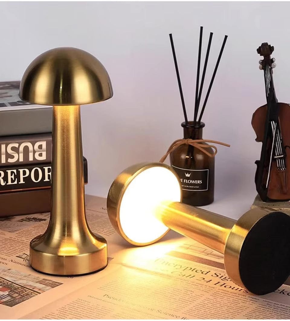 Laddningsbar LED Bordslampa – Sladdlös - Touch Dimming - Modern Design - 3 Färgtemperaturer - Bärbar För Inomhus/Uteanvändning Carvallo