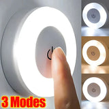 Uppladdningsbar LED Touch Nattlampa Carvallo
