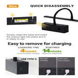 Laddningsbar LED Vägglampa Carvallo