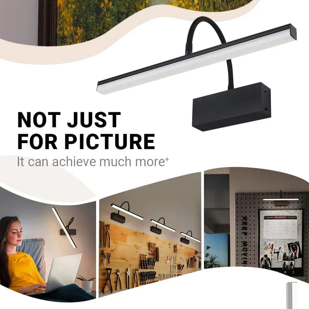 Laddningsbar LED Vägglampa Carvallo