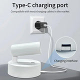 Uppladdningsbar LED-vägglampa med magnetfäste – Beröringskontroll – 360° rotation – Tre-färgjustering – Kompakt design Carvallo