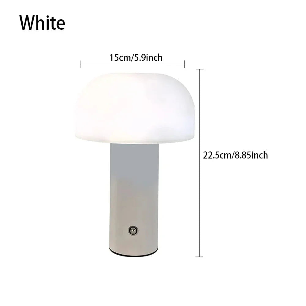 Uppladdningsbar Svamp LED Bordslampa Carvallo