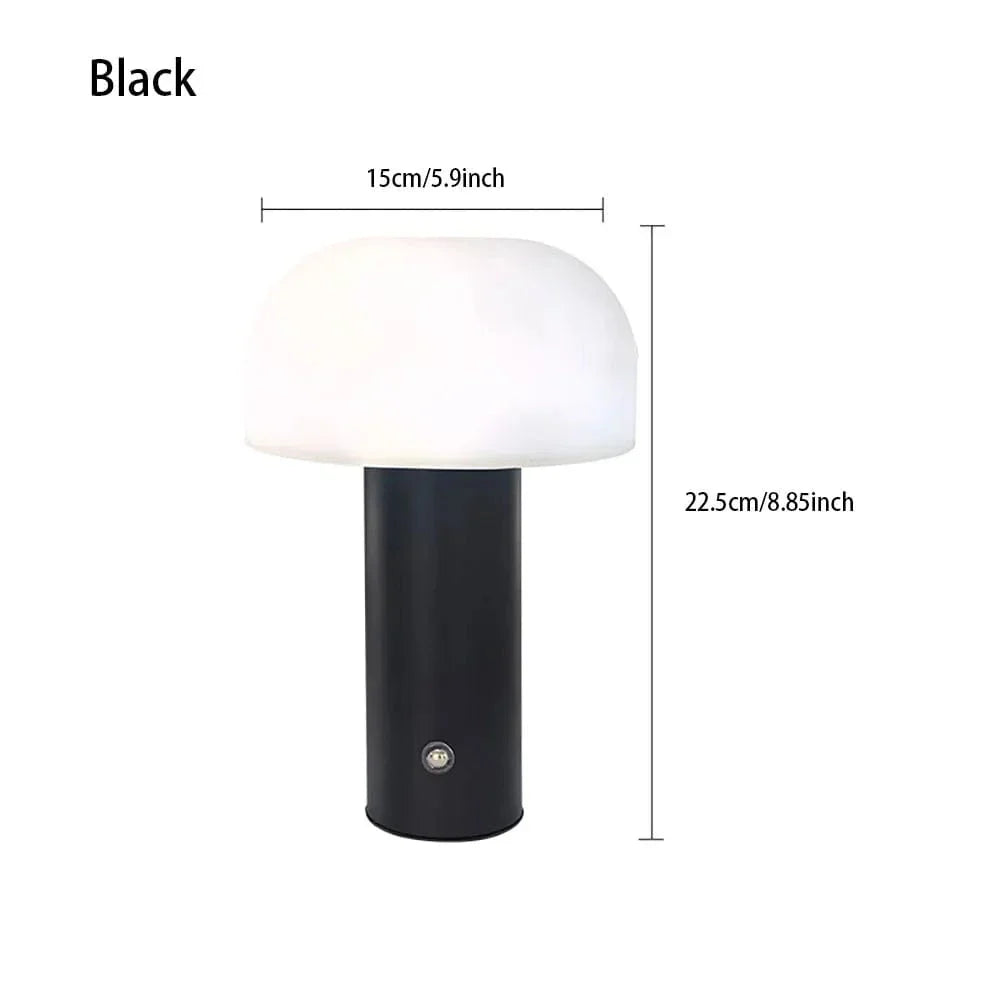 Uppladdningsbar Svamp LED Bordslampa Carvallo