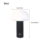 Uppladdningsbar Svamp LED Bordslampa Carvallo